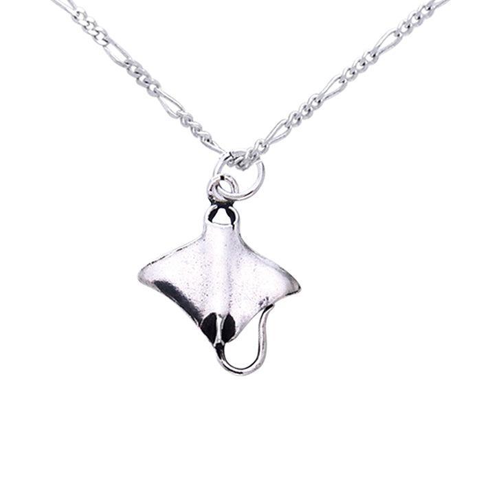 Manta Ray Sterling Silver Set TSE079 - peterstone.dropshipping