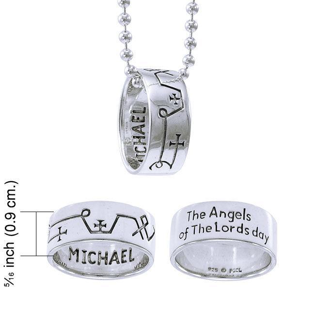 Archangel Michael Sigil Sterling Silver TSE671