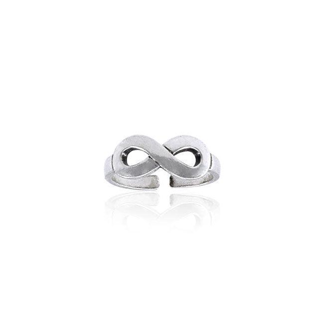 Infinity Sterling Silver Toe Ring TTR068