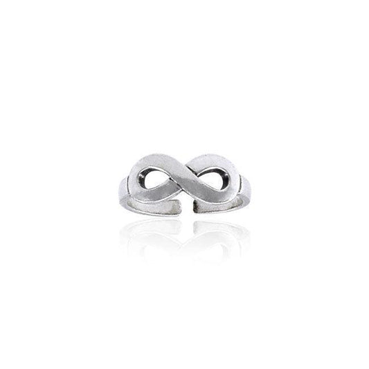 Infinity Sterling Silver Toe Ring TTR068