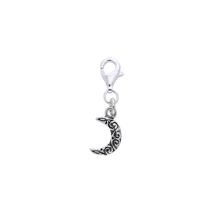 Magick Moon Silver Clip on Charm TWC006