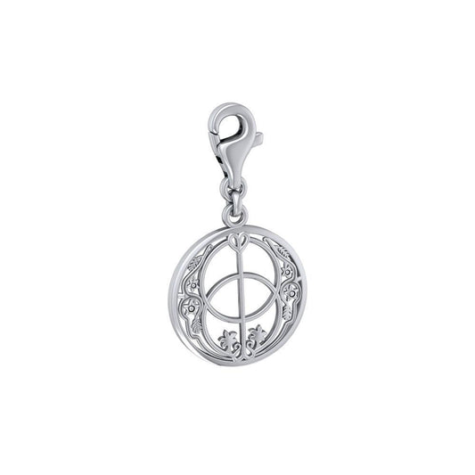 Silver Chalice Well Charm TWC014