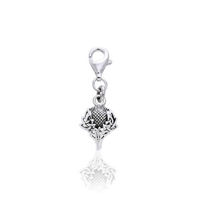 Alba Thistle Spirit Clip Charm TWC044