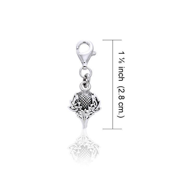 Alba Thistle Spirit Clip Charm TWC044