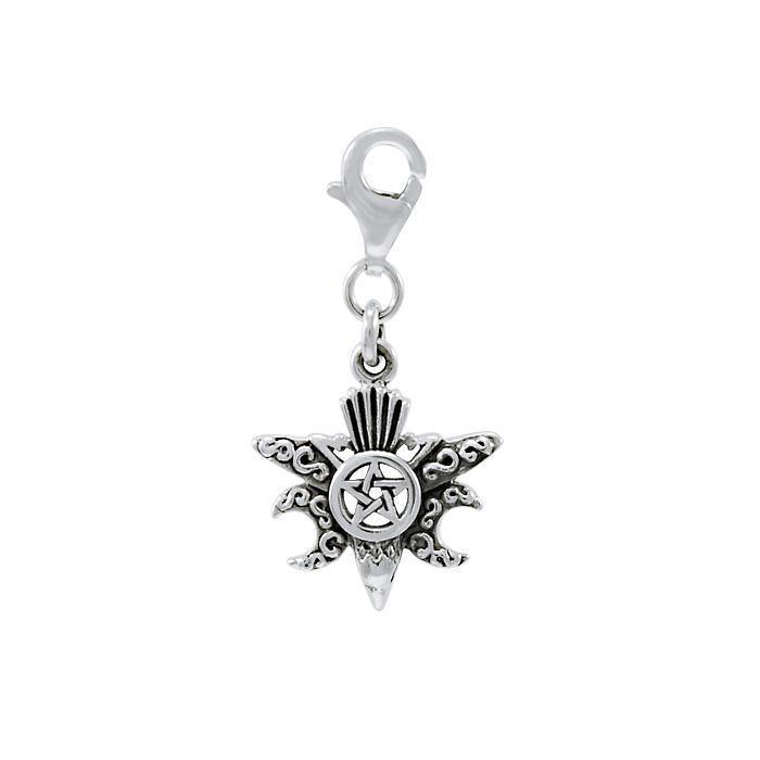 Raven on The Star Clip Charm TWC144