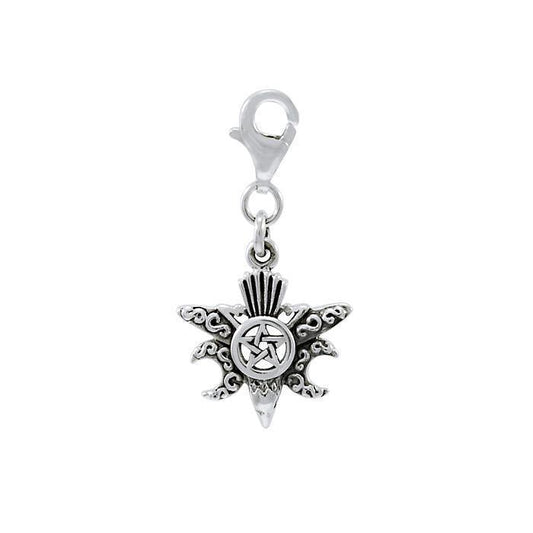 Raven on The Star Clip Charm TWC144