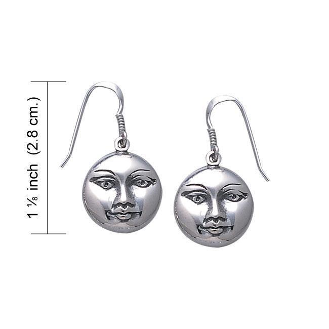 Magick Moon Sterling Silver Earrings WE129
