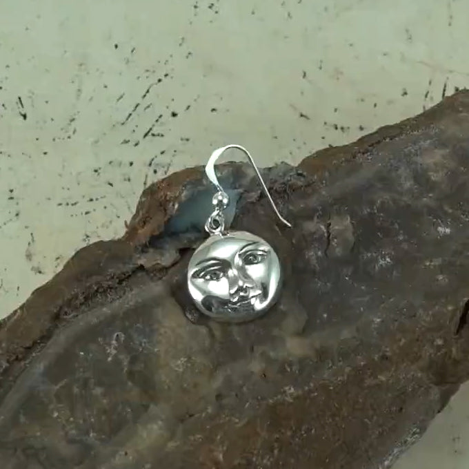 Magick Moon Sterling Silver Earrings WE129