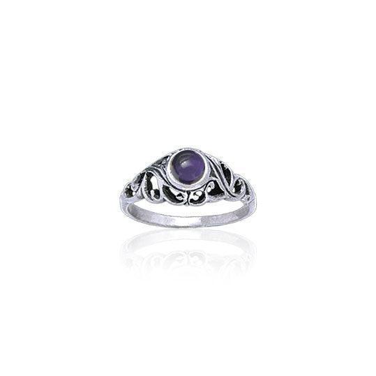 Filigree Sterling Silver Ring WR030