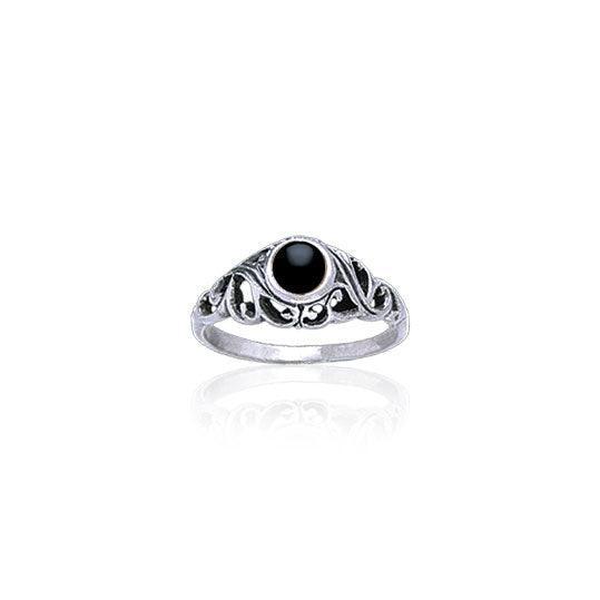 Filigree Sterling Silver Ring WR030