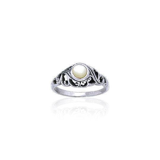 Filigree Sterling Silver Ring WR030
