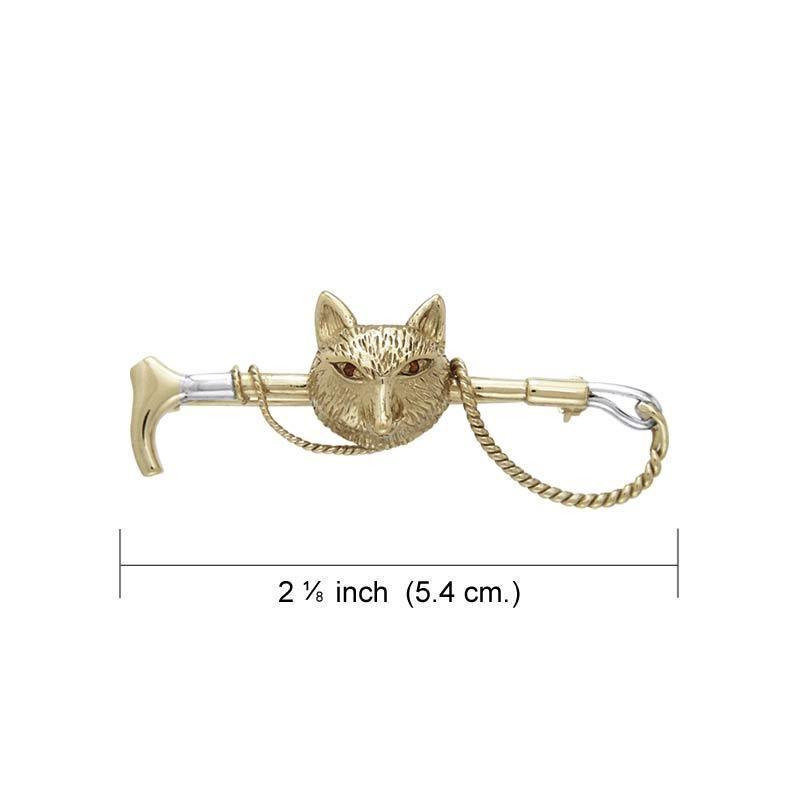 Fox Chasers Club Brooch MBC086