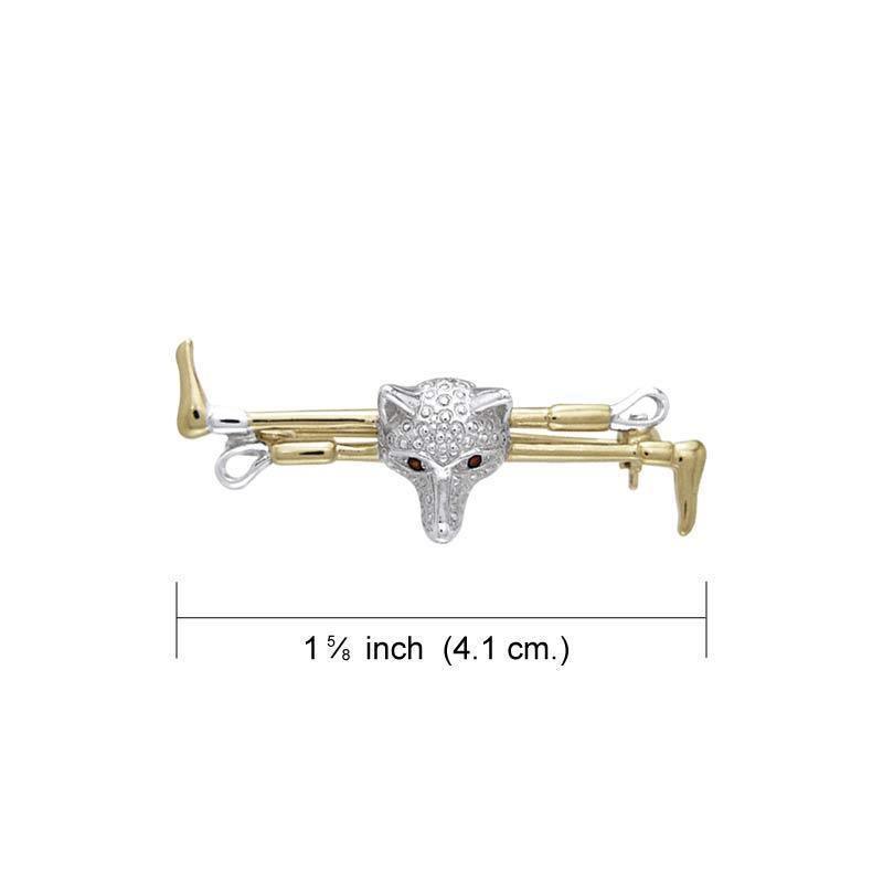 Fox Chasers Club Brooch MBC091
