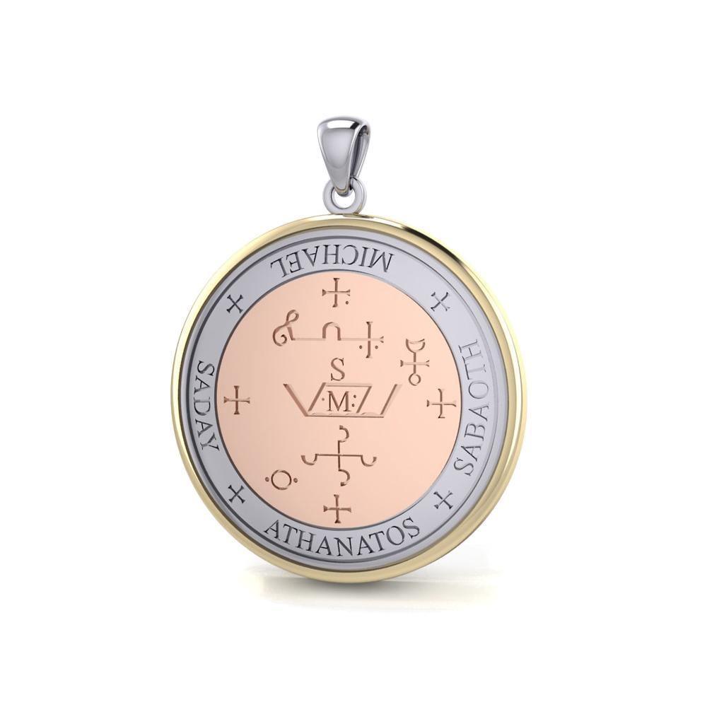 Sigil of the Archangel Michael Three Tone Pendant OPD2818