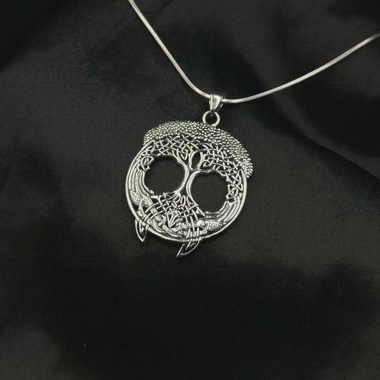 I am in awe of the Tree of Life ~ Sterling Silver Pendant by Courtney Davis TP3472