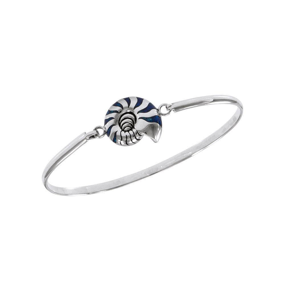 Nautilus Shell Spring Lock Bracelet TBA165