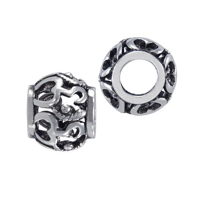 Om Sterling Silver Bead TBD200