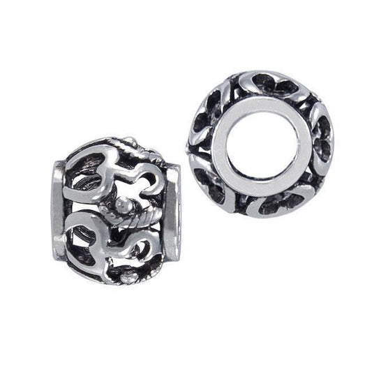 Om Sterling Silver Bead TBD200