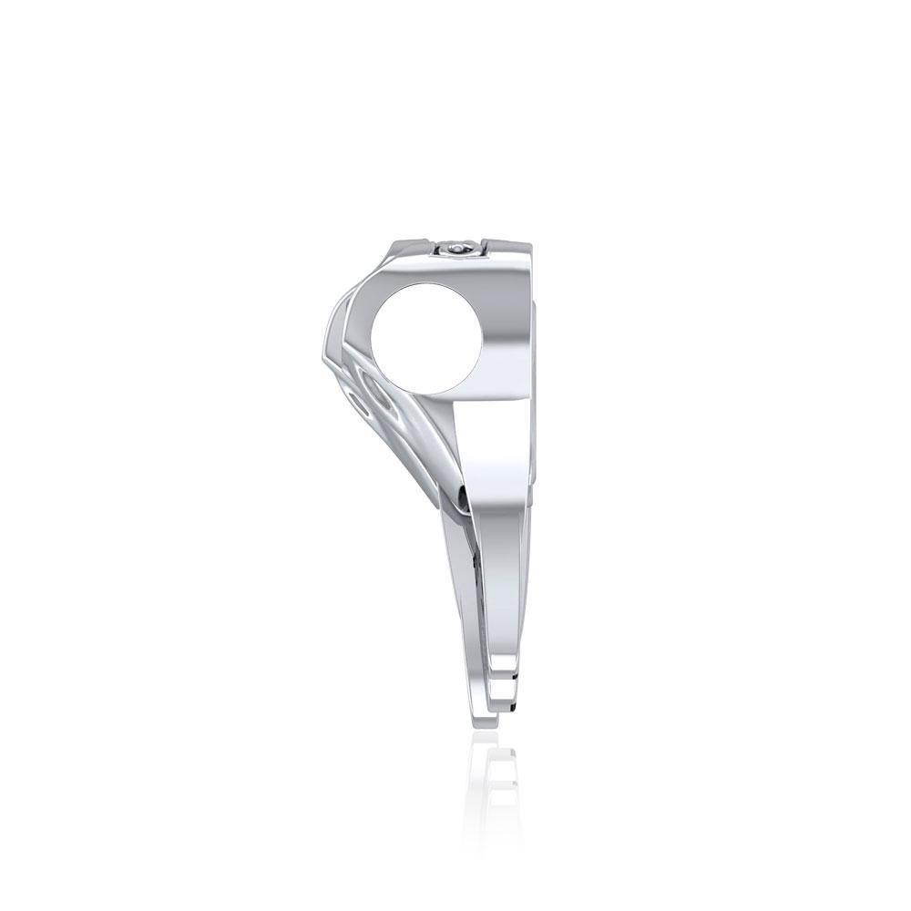 Dive Fins Sterling Silver Bead TBD351