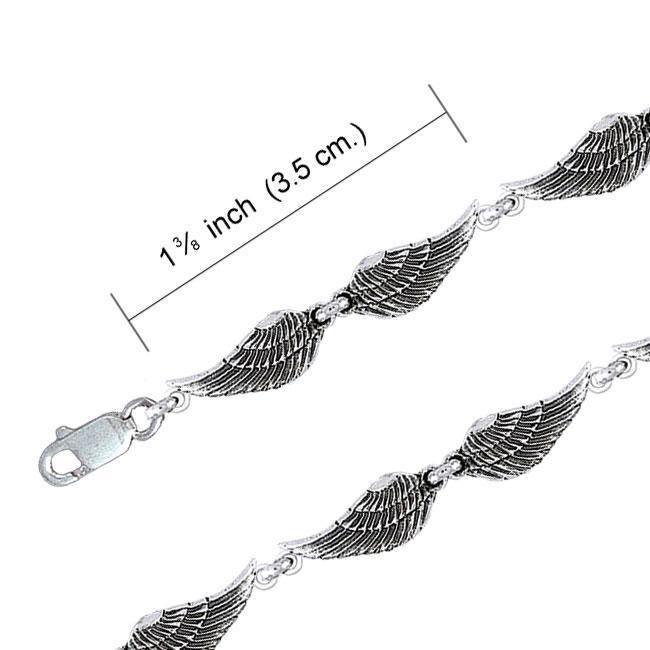 Angel Wings Link Bracelet TBL189