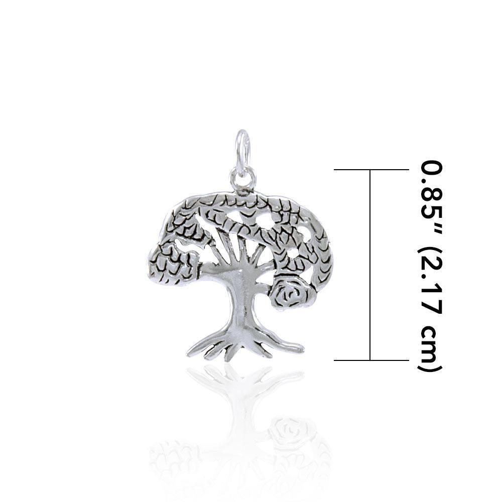 Tree of Life Silver Charm TC081