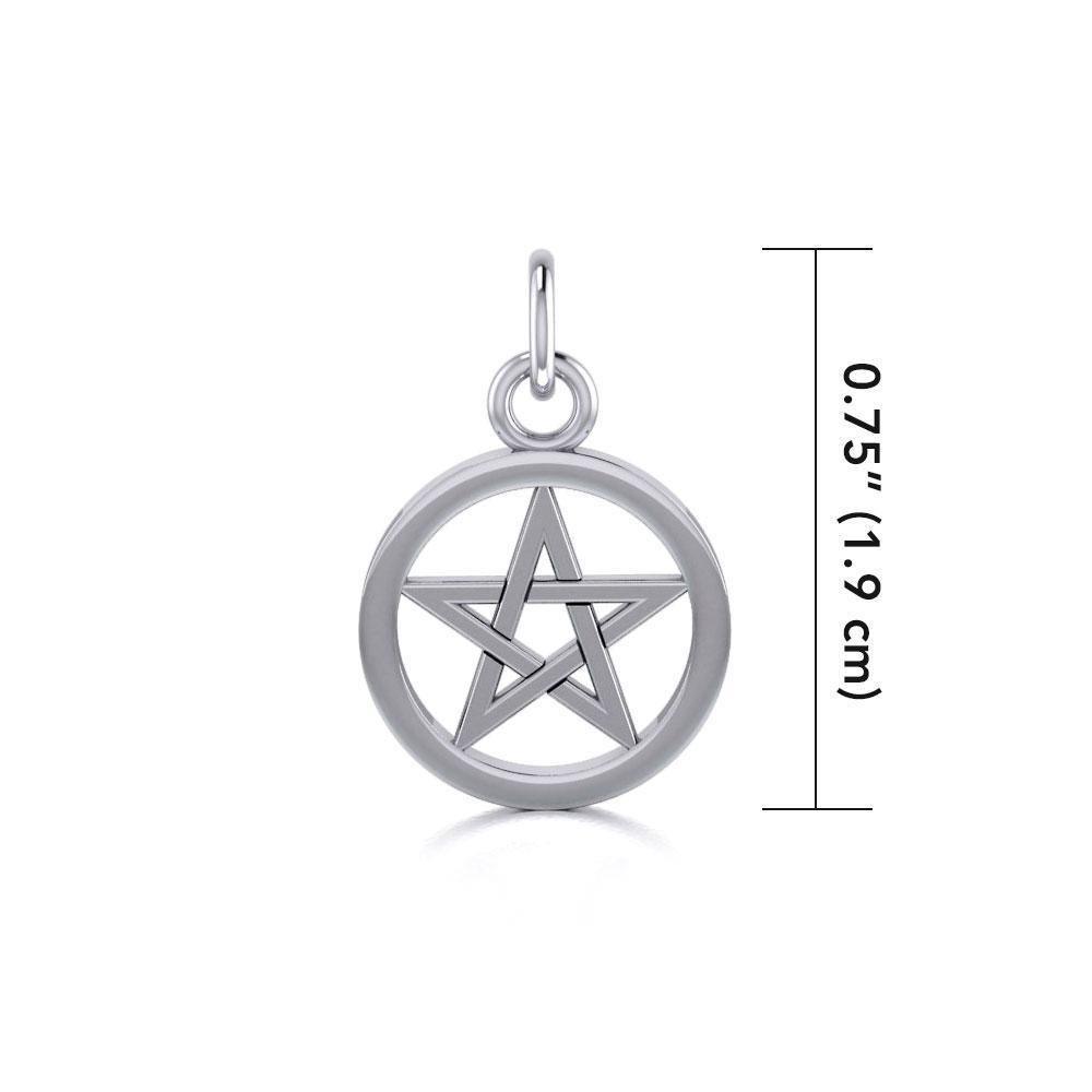 Pentacle Silver Charm TC107