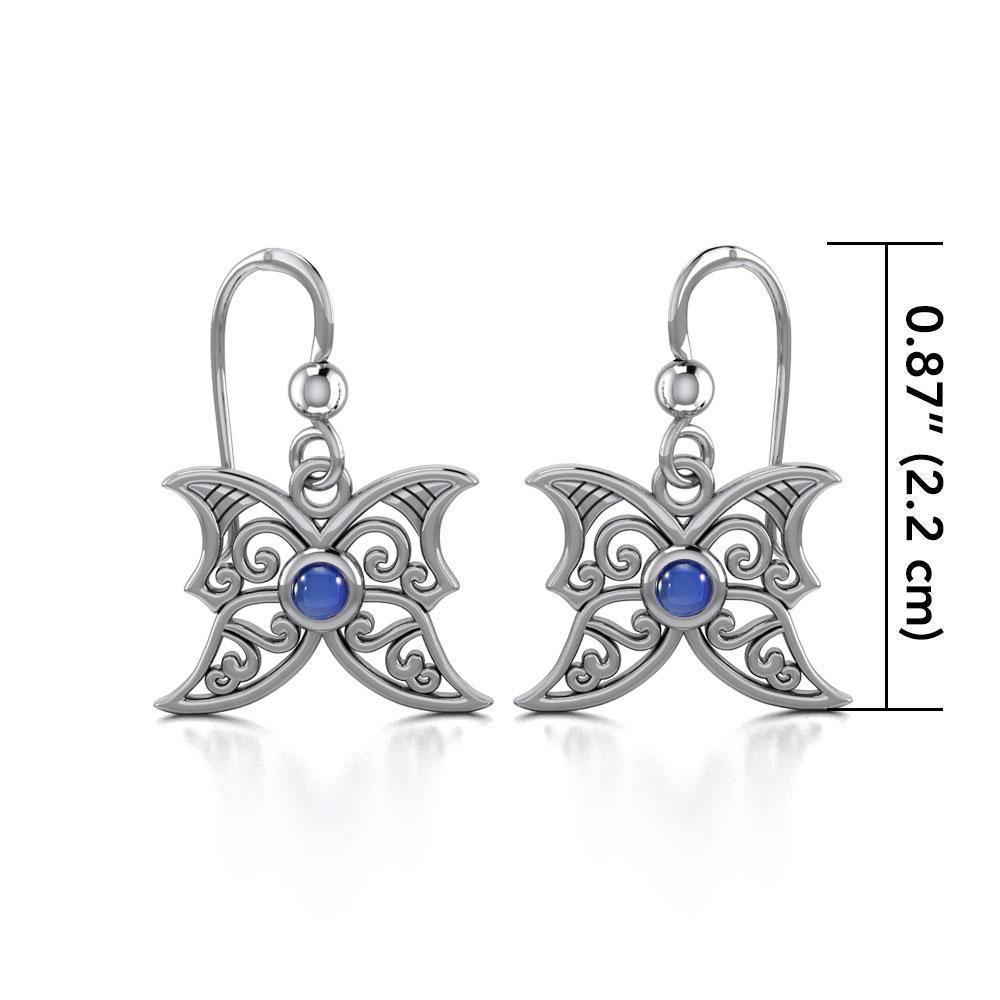Blue Moon Silver Earrings TE2897