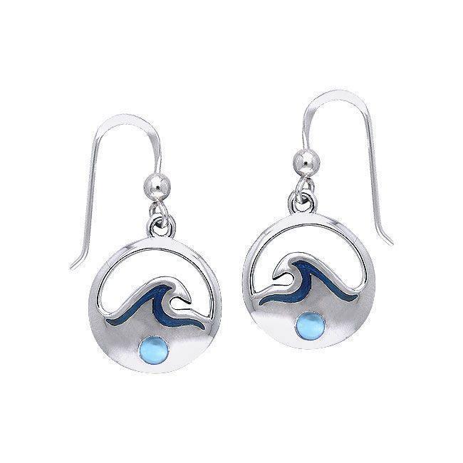 Wave On Surf Earrings TER019