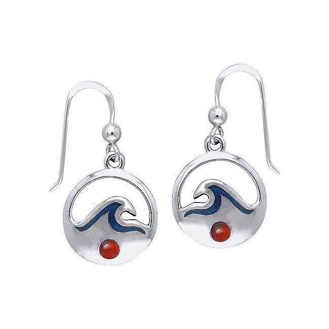 Wave On Surf Earrings TER019