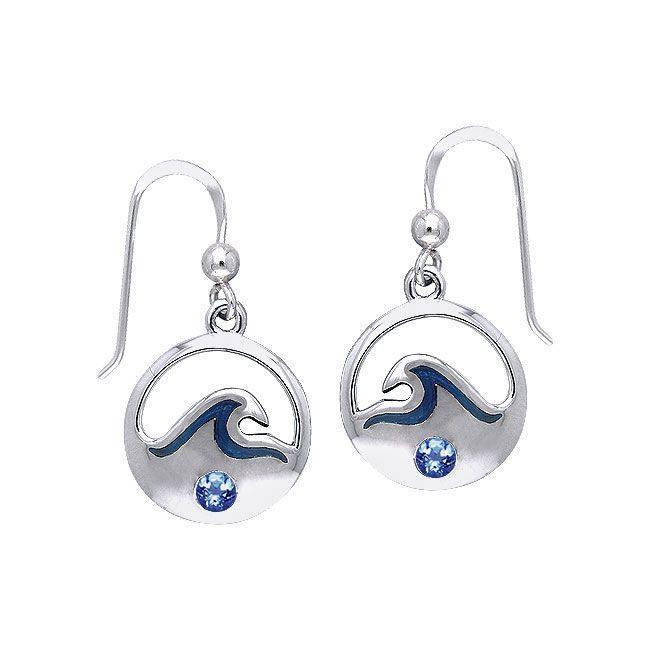 Wave On Surf Earrings TER019
