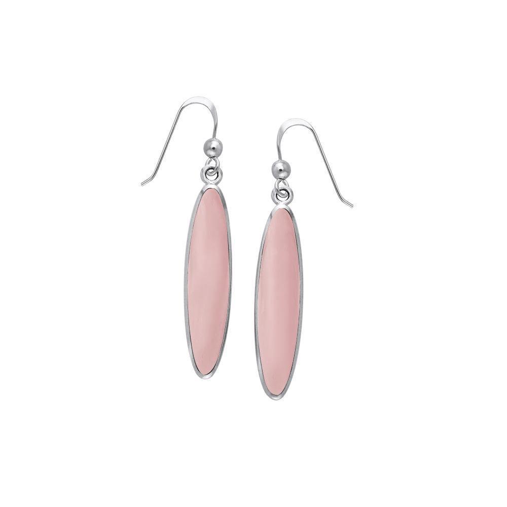 Oval Cabochon Silver Earrings TER433