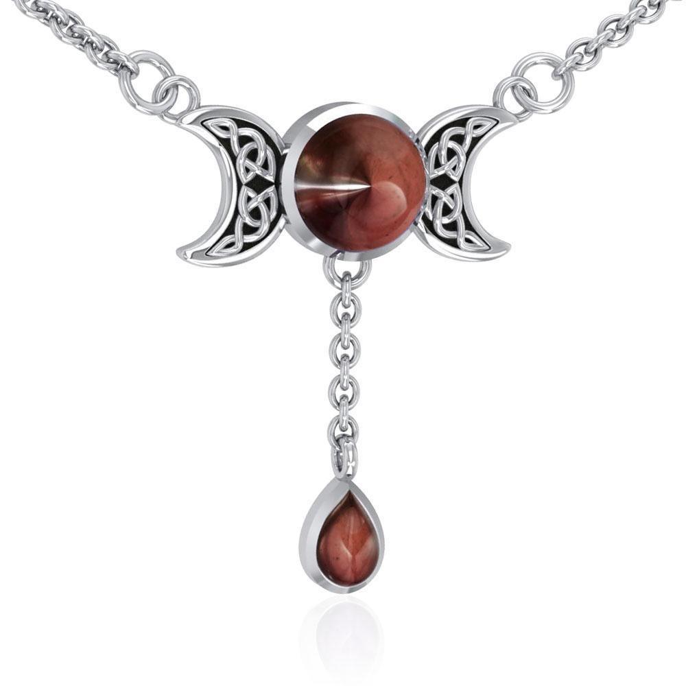 Blue Moon Silver Necklace TN258