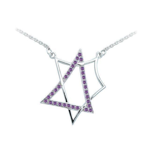 Modern Geometric Art Necklace TNC310