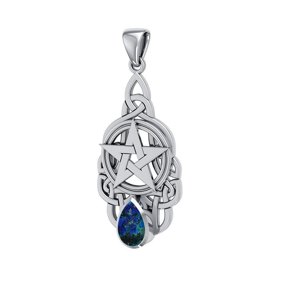 Hidden in the Powerful Silver Pentagram Pendant TP235