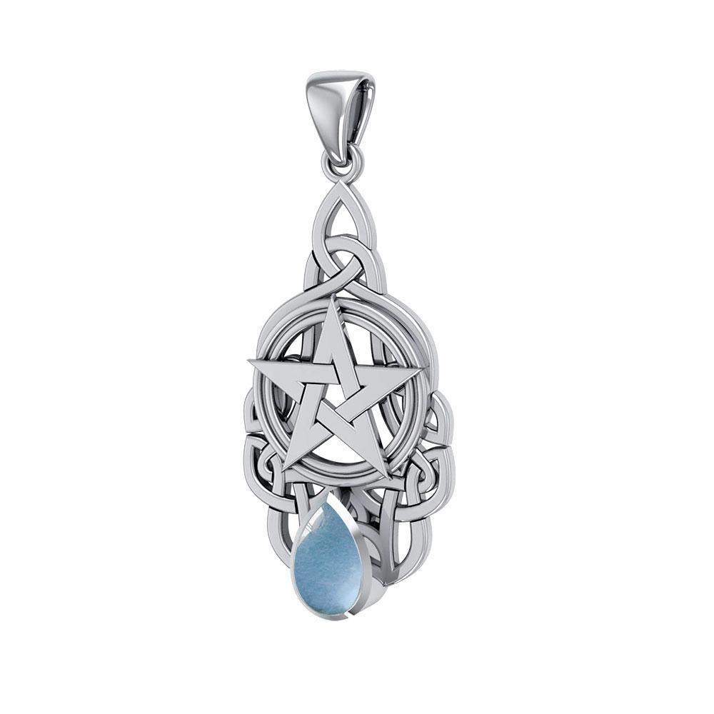 Hidden in the Powerful Silver Pentagram Pendant TP235