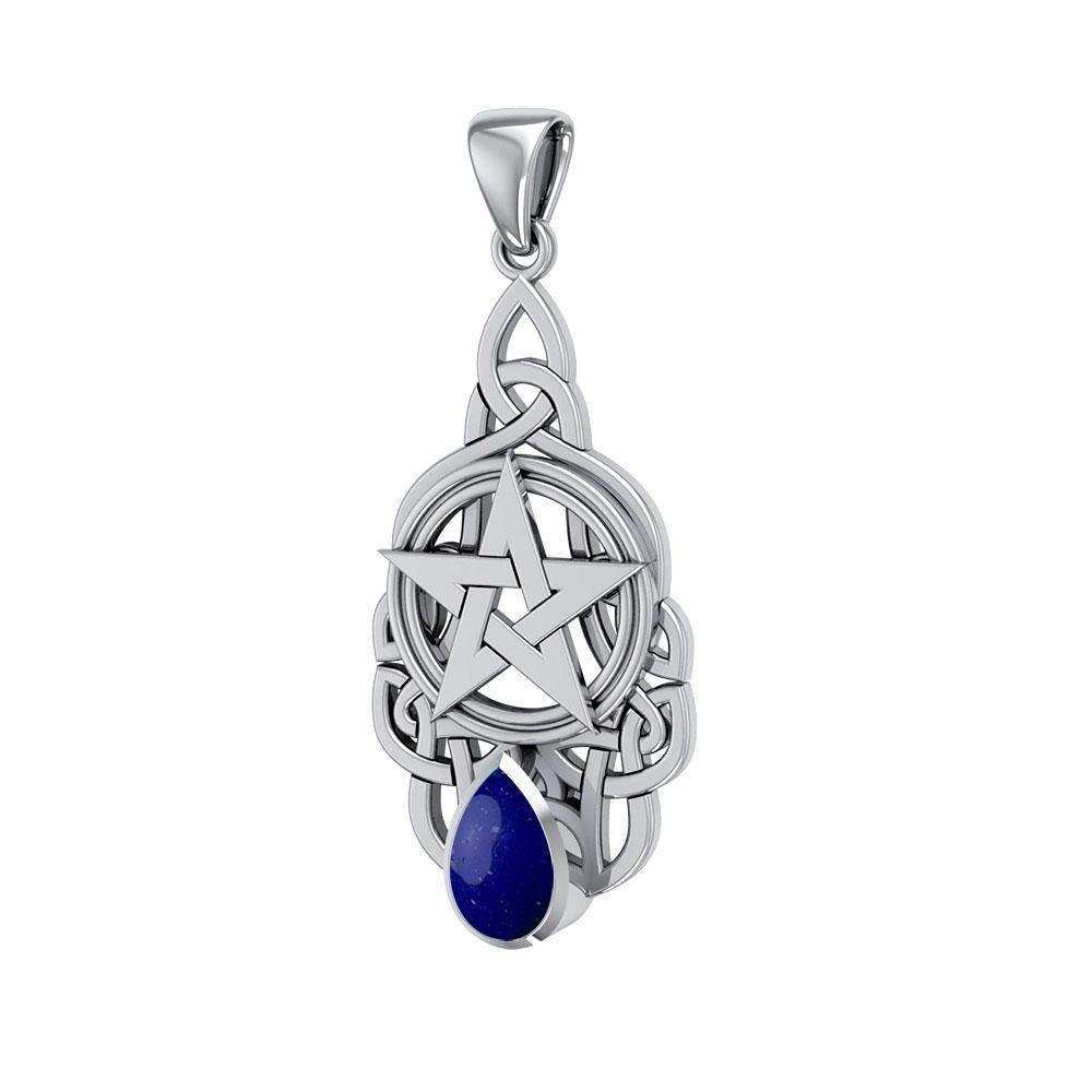Hidden in the Powerful Silver Pentagram Pendant TP235