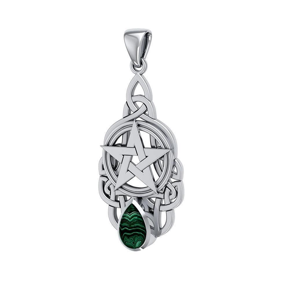 Hidden in the Powerful Silver Pentagram Pendant TP235
