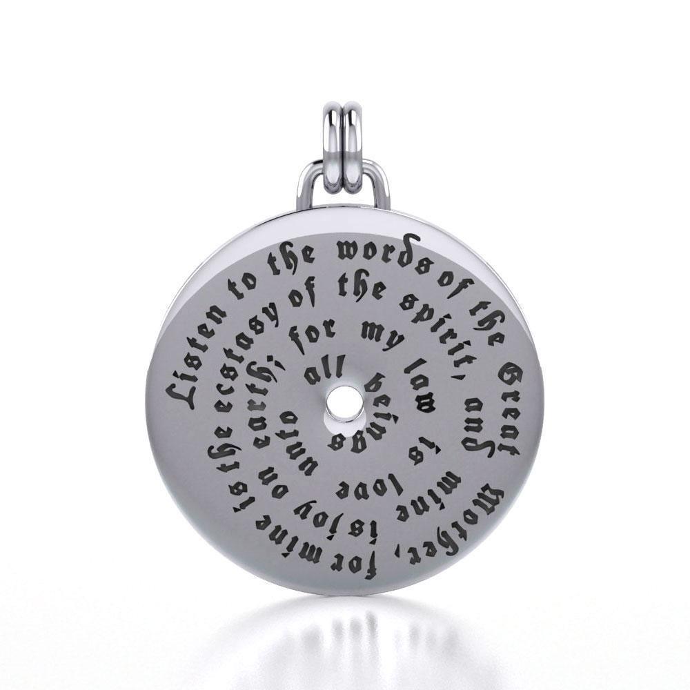 Sacred Charge Medallion Pendant TP3292