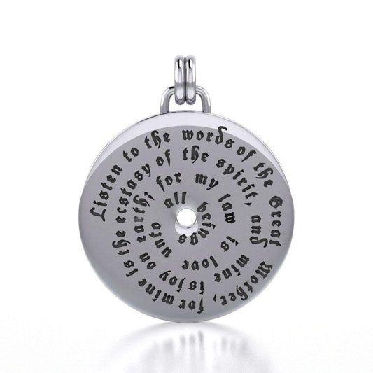 Sacred Charge Medallion Pendant TP3292