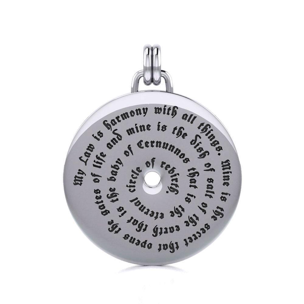 Sacred Charge Medallion Pendant TP3292