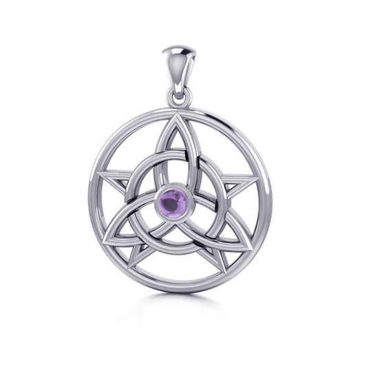 Celtic Trinity The Star Silver Pendant TPD134