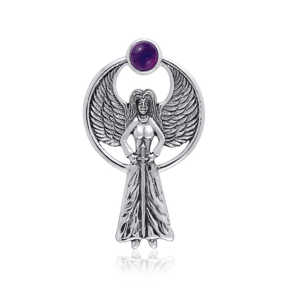 Avenging Angel Silver Pendant TPD167
