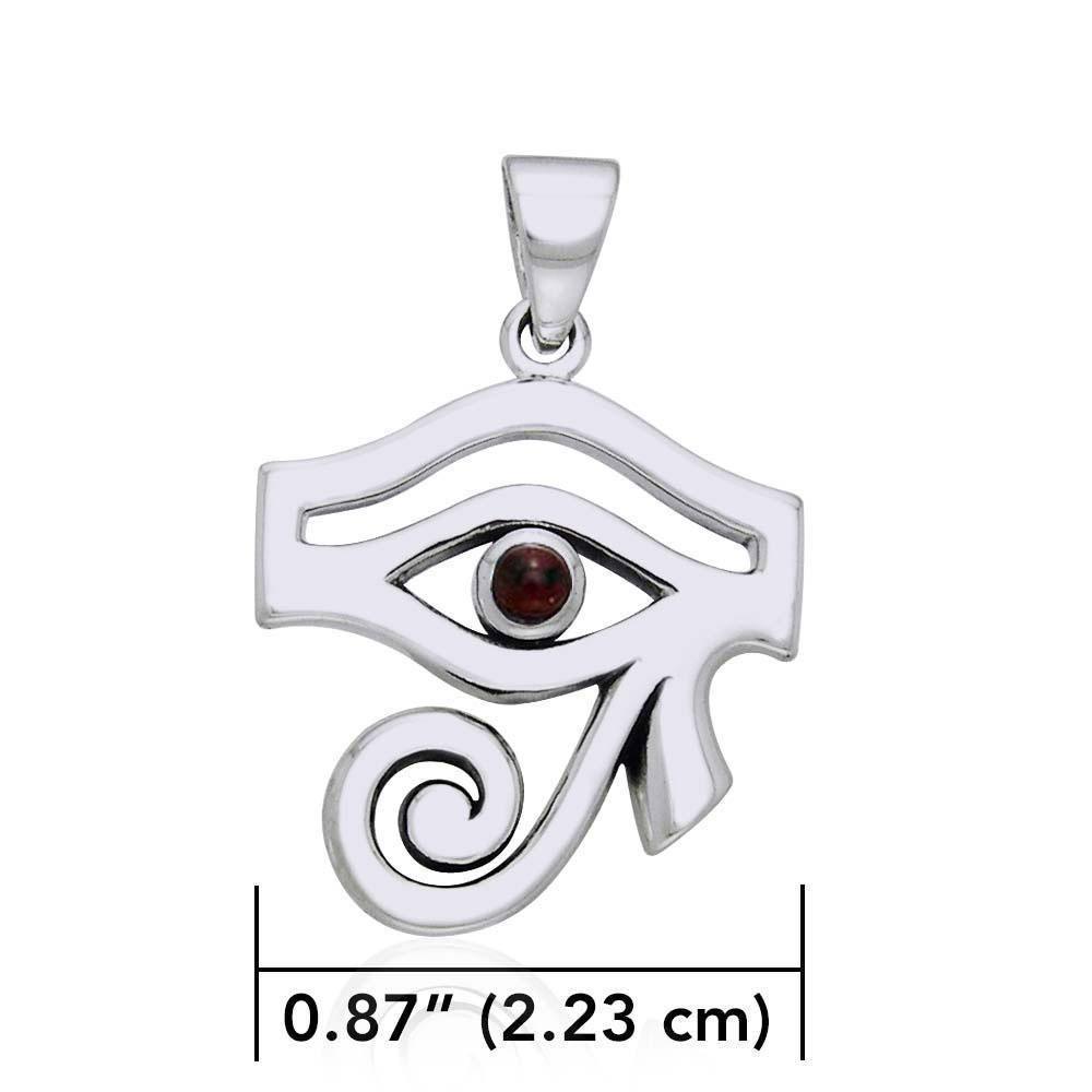 Eye of Horus Gemstone Pendant TPD1717