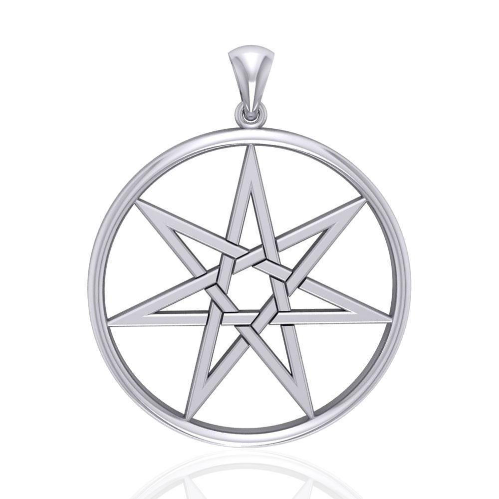 Welcoming the magick and fantasy ~ Sterling Silver Jewelry Elven Star Pendant TPD2227