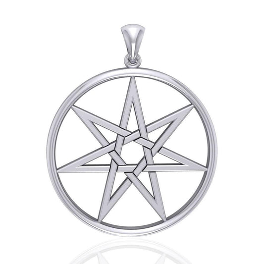 Welcoming the magick and fantasy ~ Sterling Silver Jewelry Elven Star Pendant TPD2227