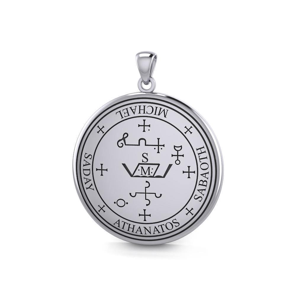 Sigil of the Archangel Michael Sterling Silver Pendant BPD2818