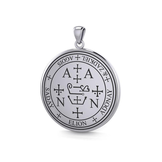 Sigil of the Archangel Zadkiel Sterling Silver Pendant BPD2821
