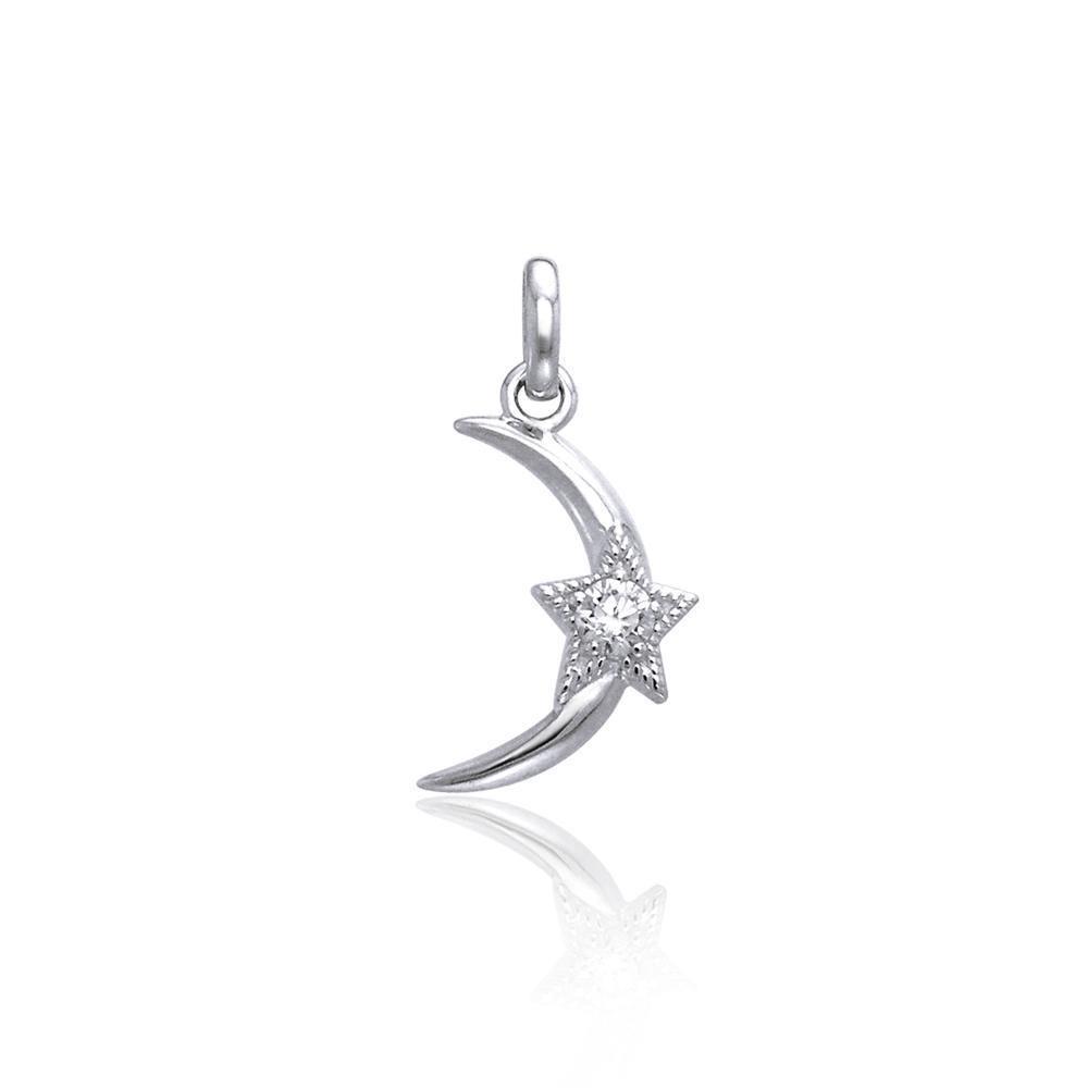 Shine Bright Like a Diamond in the Sky ~ Sterling Silver Pendant Jewelry TPD3510