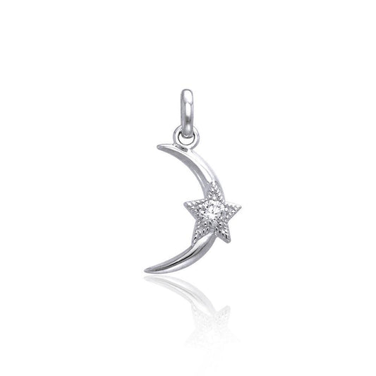 Shine Bright Like a Diamond in the Sky ~ Sterling Silver Pendant Jewelry TPD3510