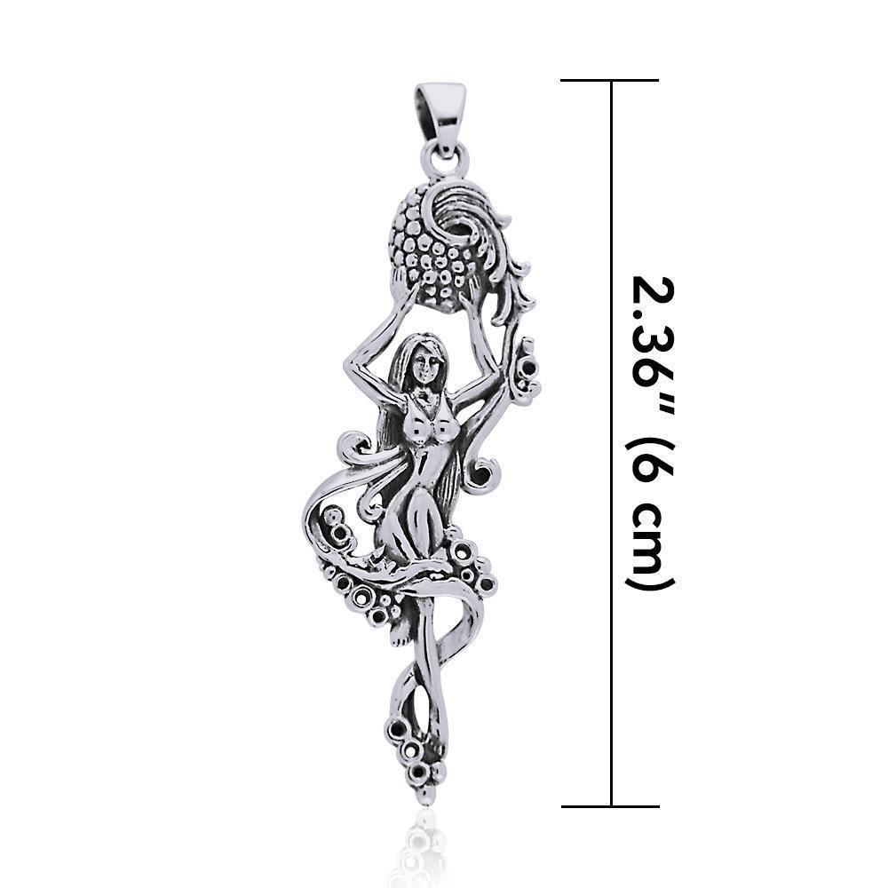 Goddess Silver Pendant TPD3536